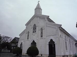 Mizunoura Church in Fukue Island