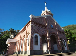 Imochiura Church in Fukue Island