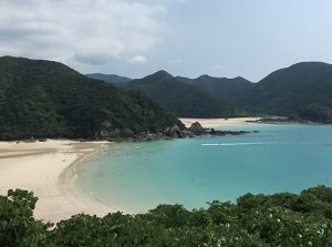Takahama Beach in Fukue Island