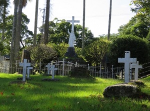 Tombs of the martyrs in Martyrdom Park