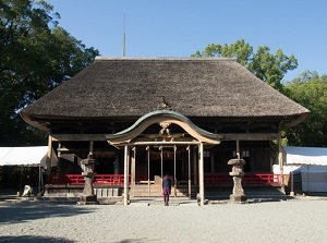 Haiden of Aoi Aso Shrine