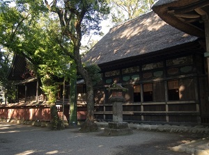 Heiden and Honden of Aoi Aso Shrine