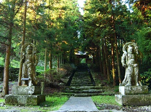 Entrance of Futagoji in Kunisaki Peninsula