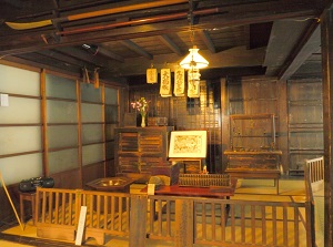 Counter of Kusano Honke in Hita city