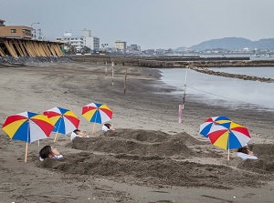 Sunamushi onsen in Ibusuki