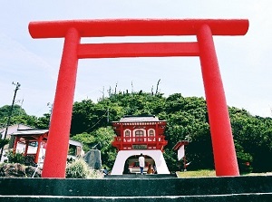 Ryugu Shrine in Nagasakibana