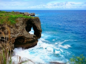 Cape Manzamo in Okinawa Island