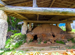 An old kiln in Tsuboya district