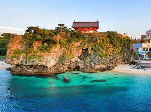 Naminoue Shrine from the sea