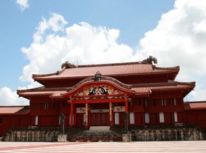 Seiden of Shuri Castle before the destruction by fire