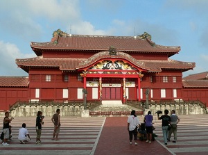 Seiden of Shuri Castle before the destruction by fire