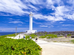 Lighthouse on Cape Zanpa