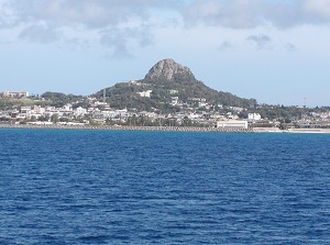 Ie Island and Tatchu (Mt.Gusuku)