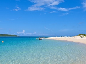 Yonaha-Maehama beach in Miyakojima