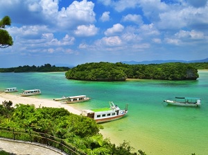 Kabira Bay in Ishigaki Island