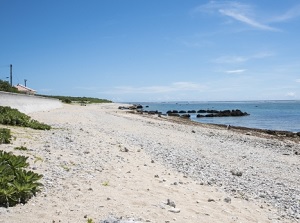 Shiraho coast in Ishigaki Island