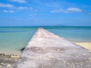 Nishi-Sanbashi in Taketomi Island