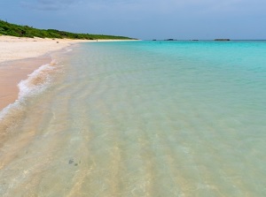 Nishihama beach in Hateruma Island