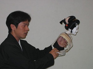 Operation of head part