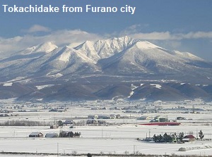 Tokachidake from Furano city