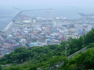 A view from Wakkanai Park