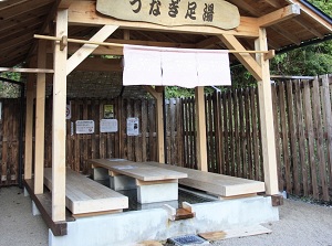 Footbath in Tsunagi onsen