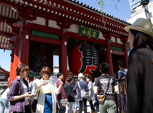 Kaminarimon in Asakusa