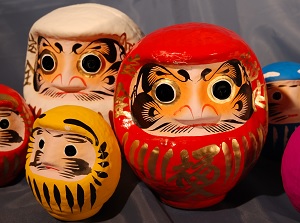 Daruma doll in Takasaki