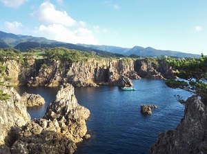 Senkaku Bay in Sado