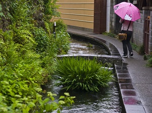 An alley in Gujo-Hachiman