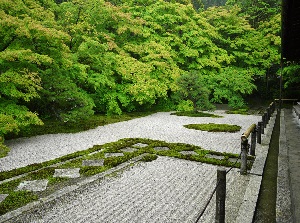 Japanese garden in Tenjuan