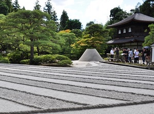 Ginshadan and Kogetsudai in Ginkakuji