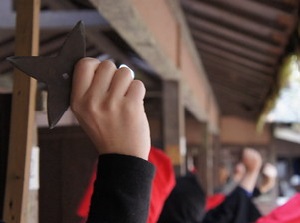 'Shuriken' training in Koka Ninja Village