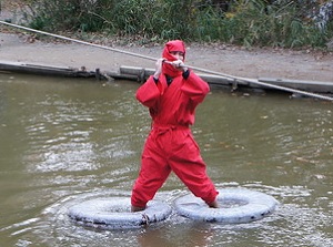 Walking on water in Koka Ninja Village