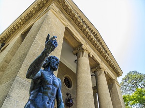Entrance of Ohara Museum of Art